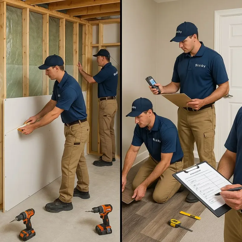 Repairs and Reconstruction process in Henderson County, KY